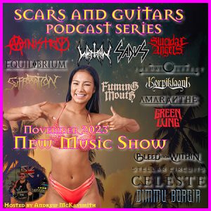 Scars and Guitars new music show November 2023