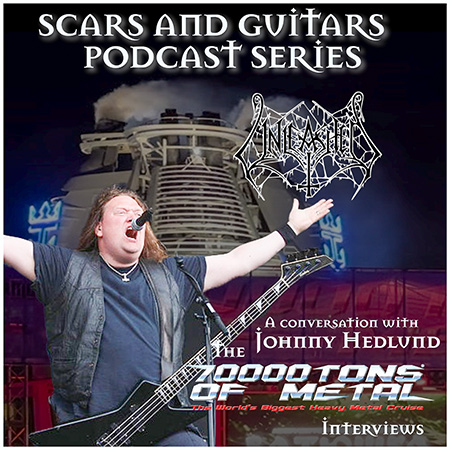 Johnny Hedlund (Unleashed) aboard 70000 Tons